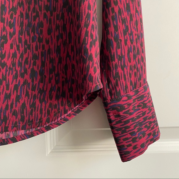 RW&CO. Notched Neck Blouse - Picture 3 of 11